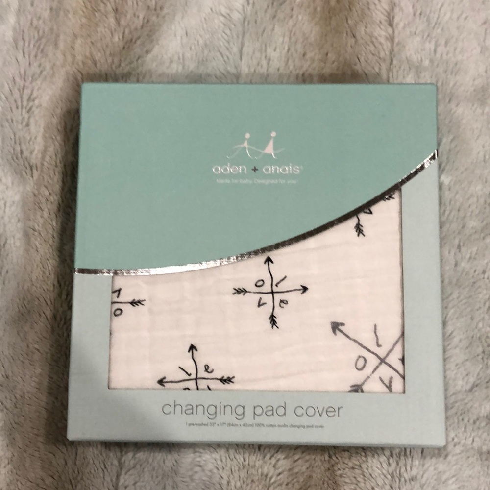 Aden and Anais changing pad cover